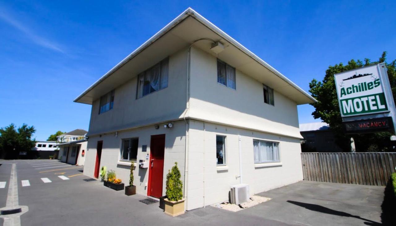Achilles Motel Christchurch Dış mekan fotoğraf